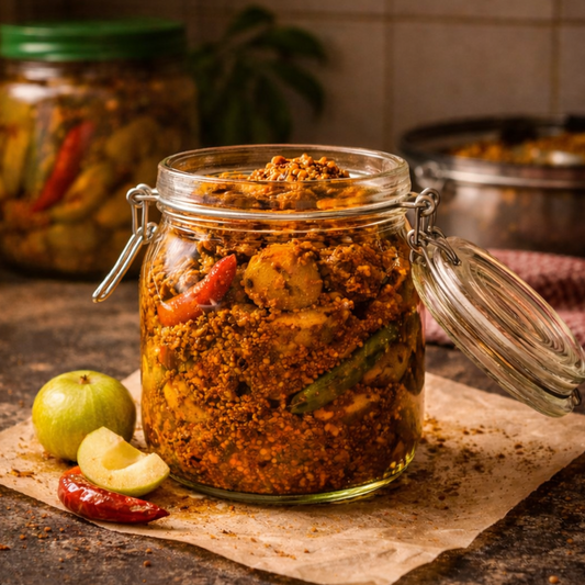 Amla Mirch Achaar (Amla Pickle)