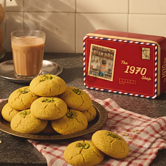 Besan Nankhatai Cookie