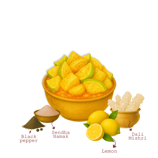 Vrat Ka Nimbu Achaar