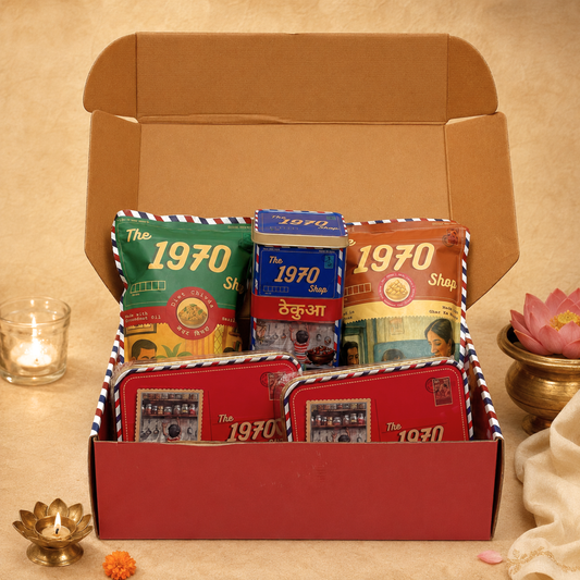 Chai Ke Bahane Rakhi hamper from The 1970 Shop