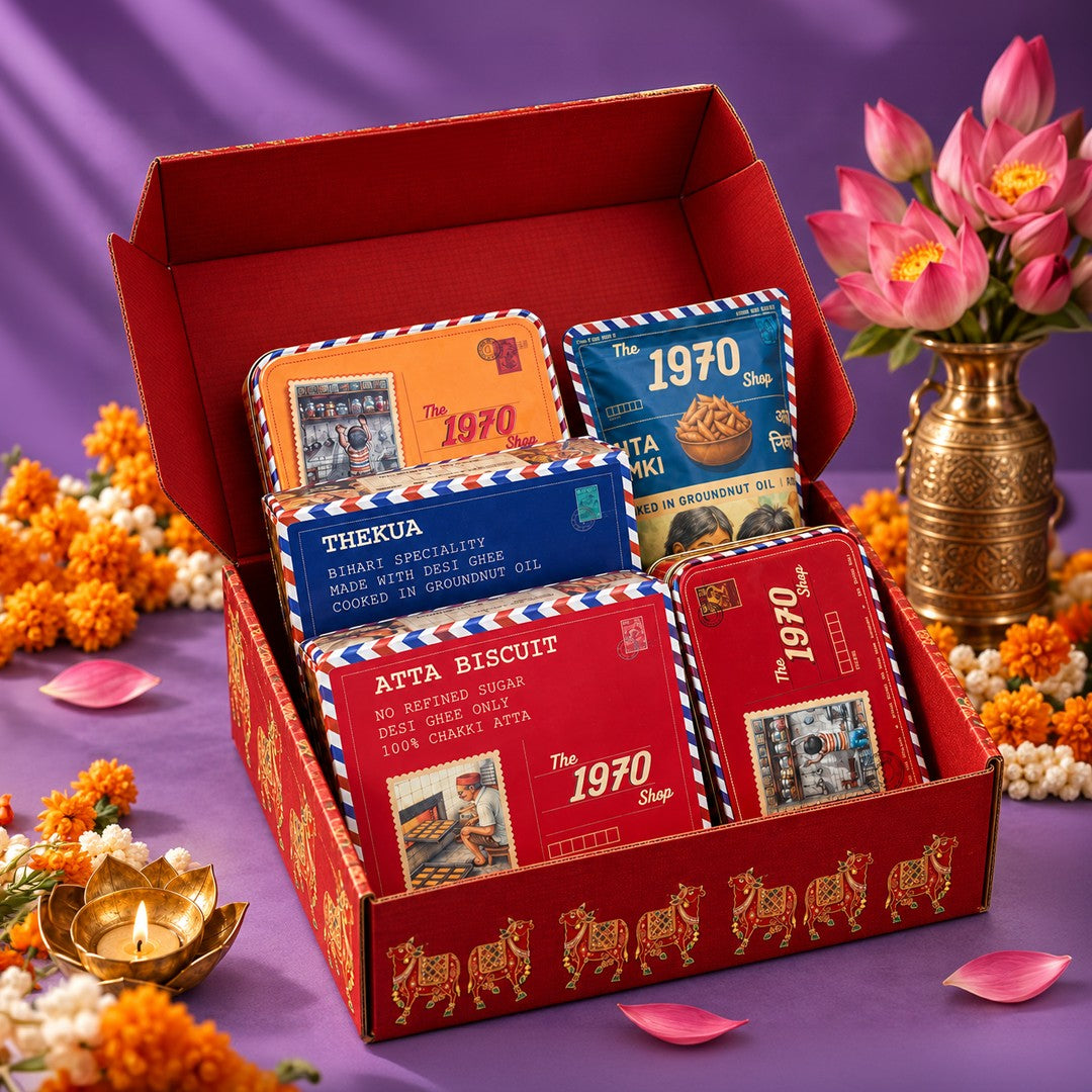 Inside - 1970 Heritage Collection: Classic Diwali Hamper