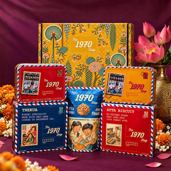 1970 Heritage Collection: Classic Diwali Hamper, in the Swarna Utsav Box