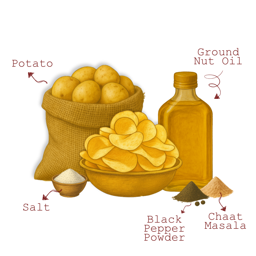 Aloo Chips (Potato Chips)