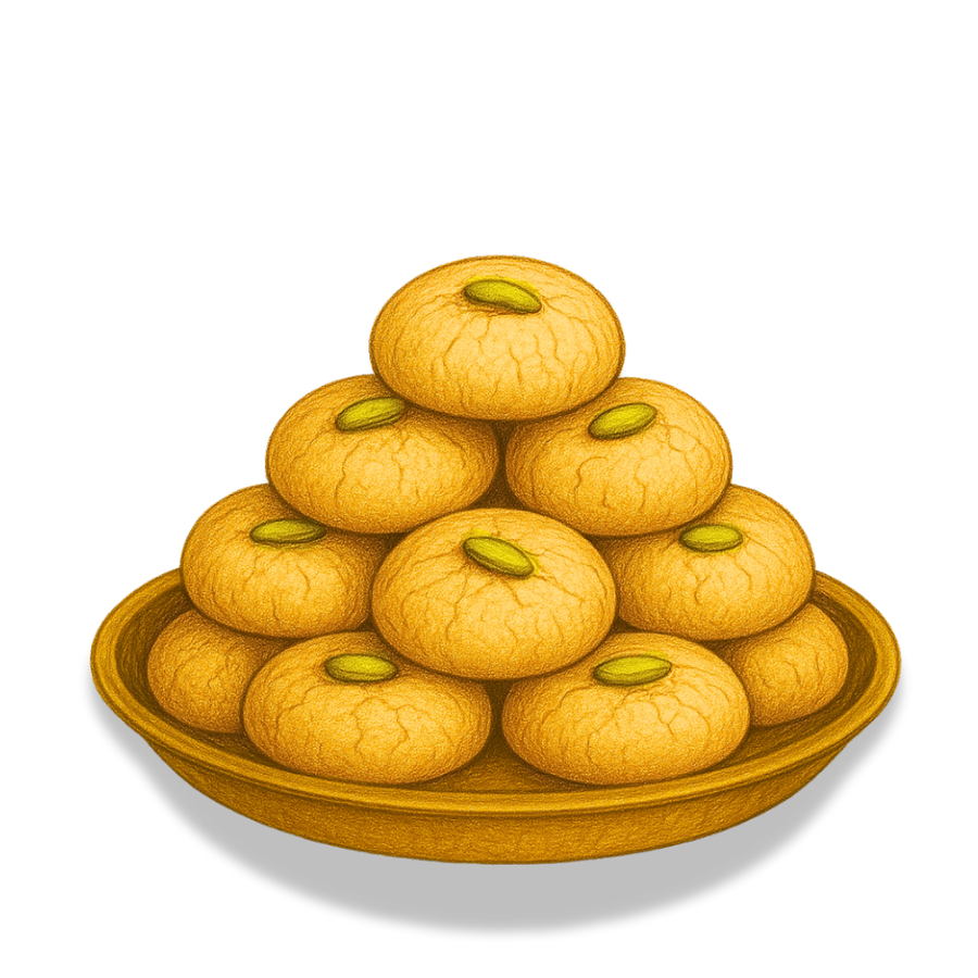 Besan Nankhatai Cookie
