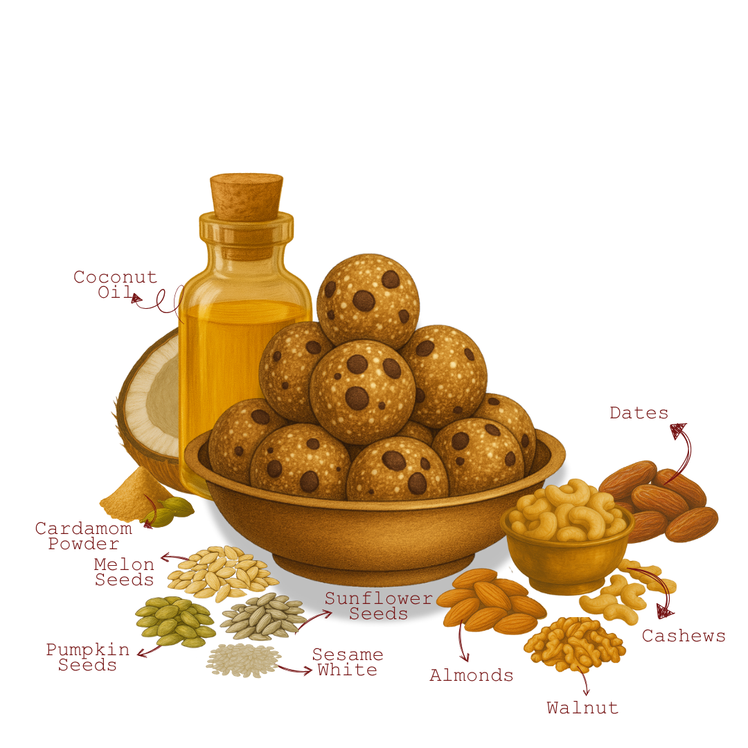 Dates & Nuts Laddoo