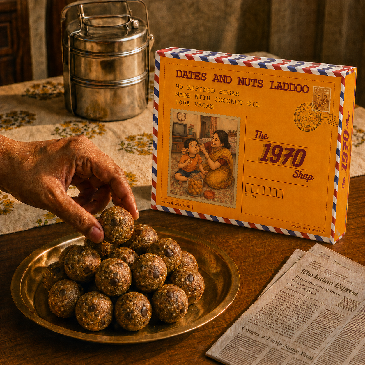Dates & Nuts Laddoo