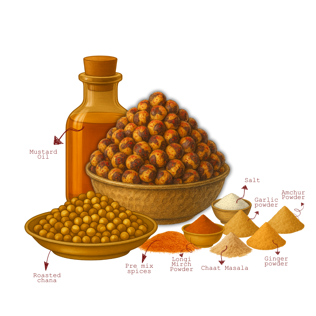Garlic Peru Chana