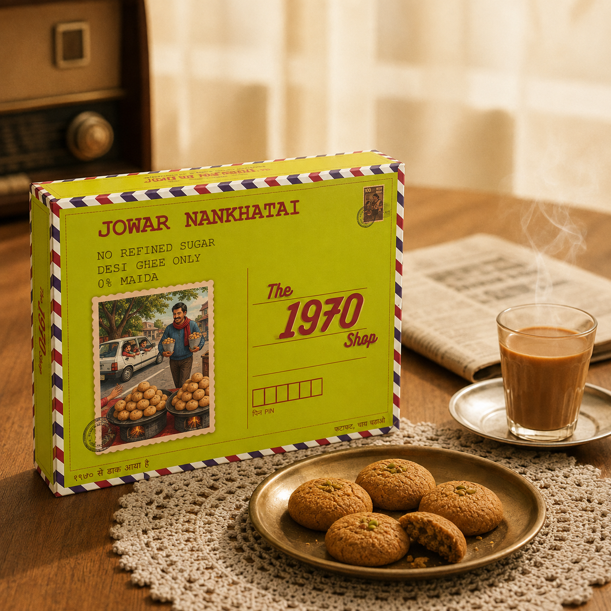 Jowar Nankhatai Millet Cookie