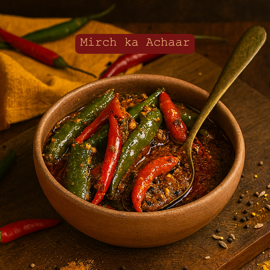 Achaar & Mathri Combo
