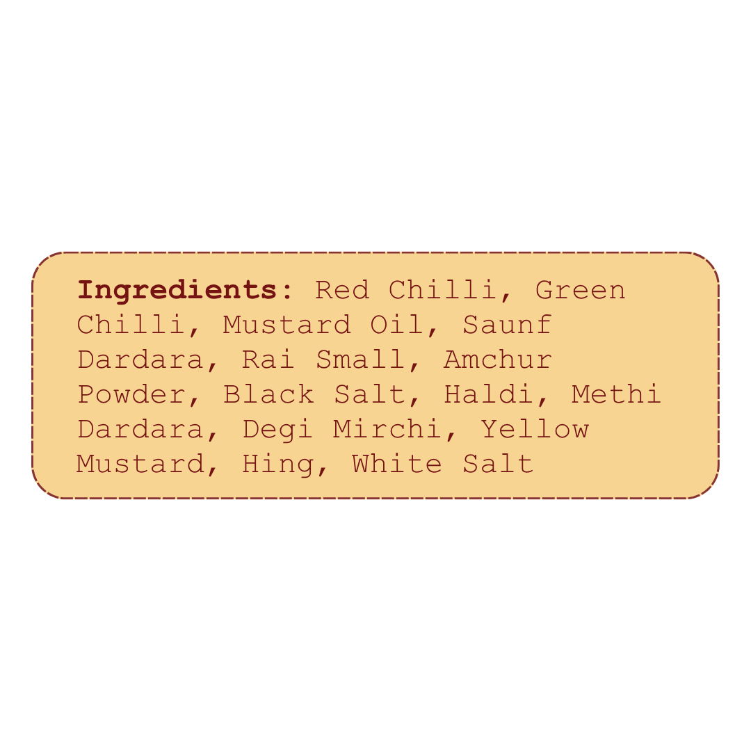 Mirch Ka Achaar