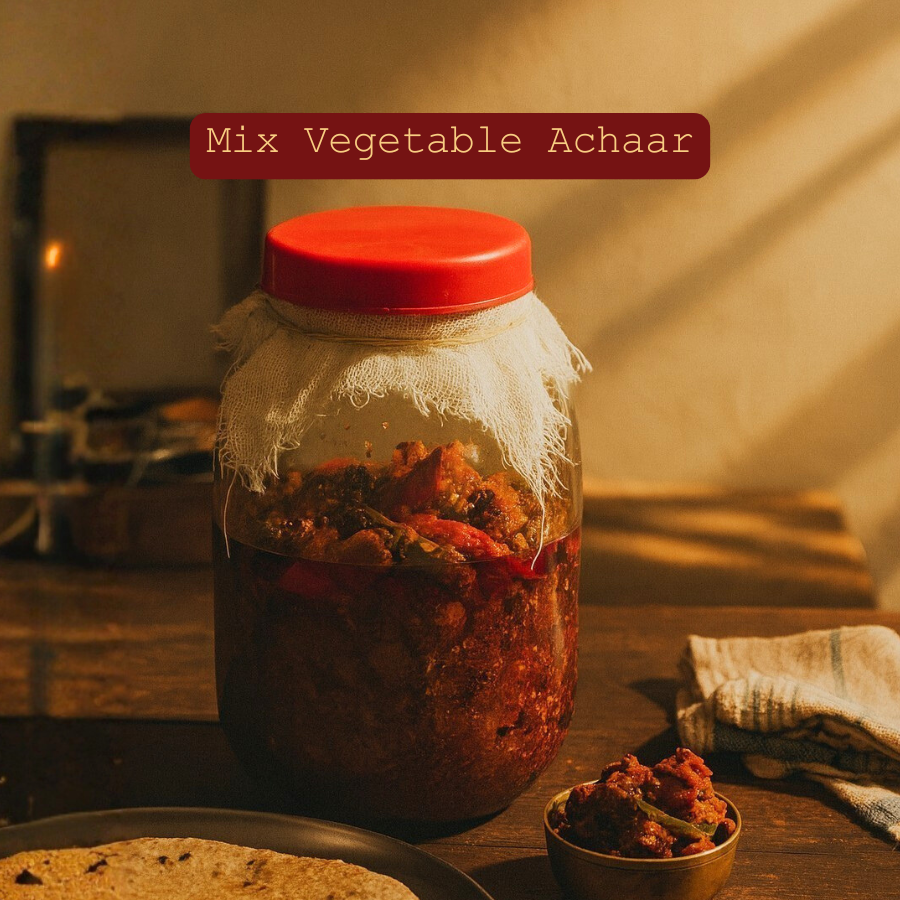 Achaar & Mathri Combo