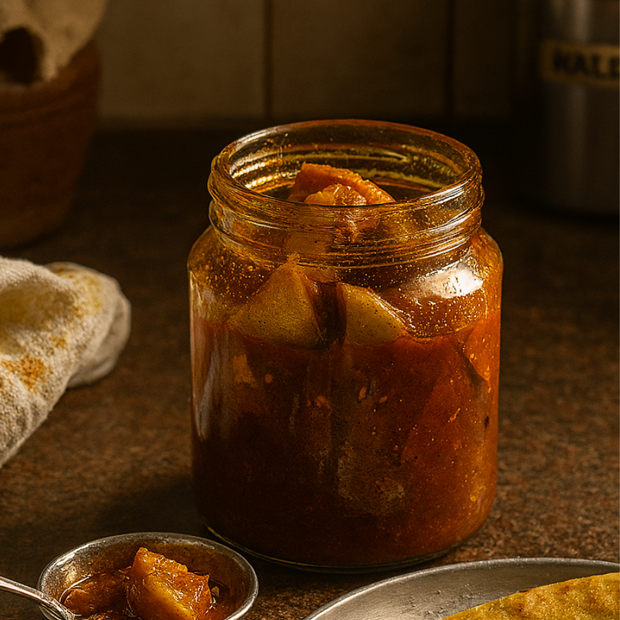 Nimbu ka Achaar (Spicy Lemon Pickle)