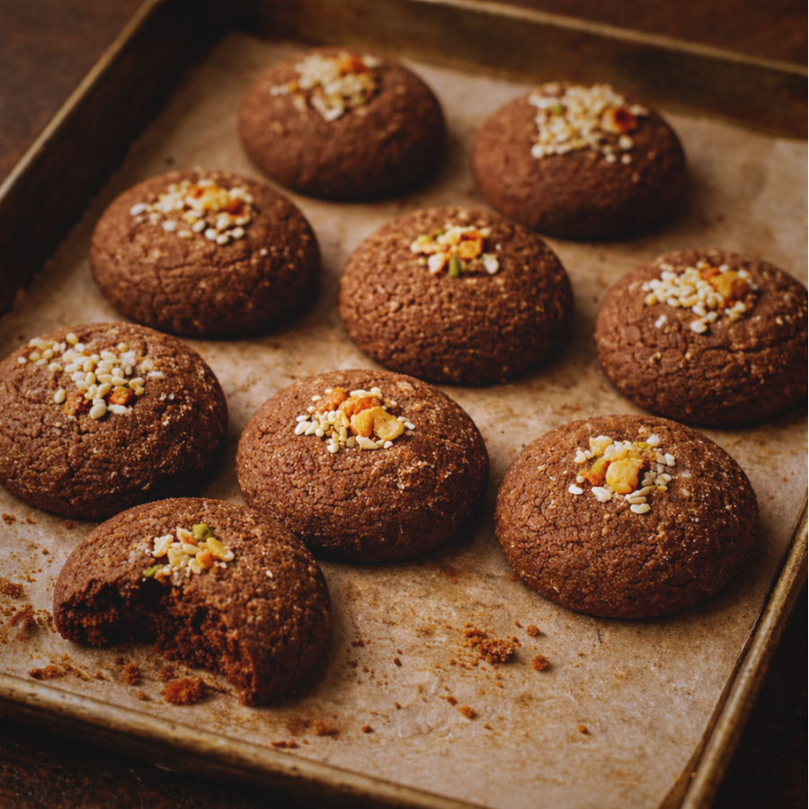 Raagi Nankhatai Cookies (Millet, Eggless)