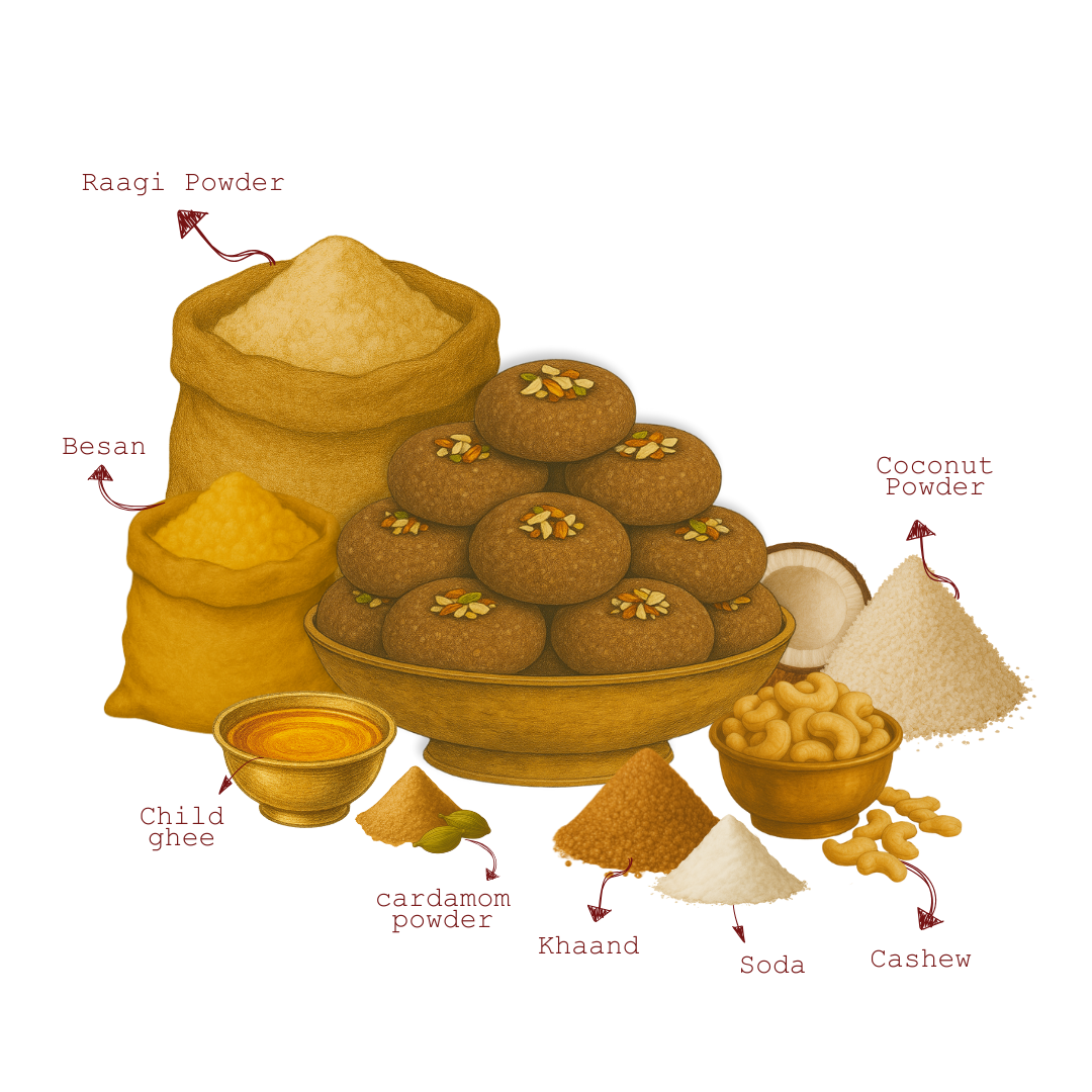 Raagi Nankhatai Millet Cookie