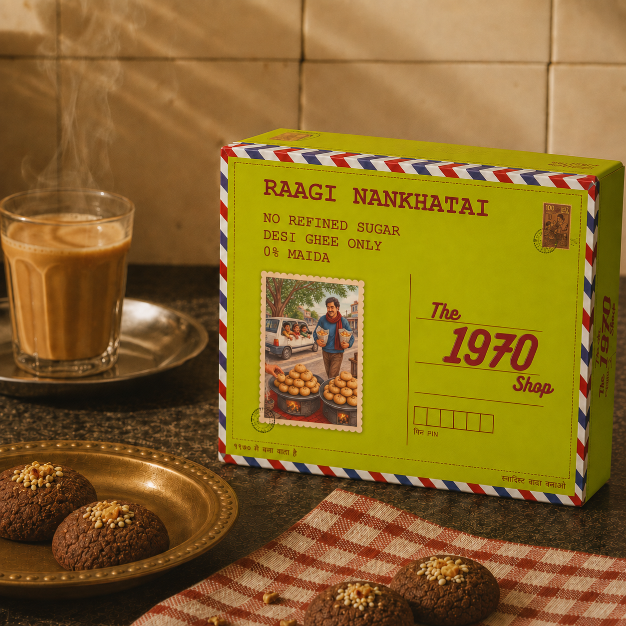 Raagi Nankhatai Millet Cookie
