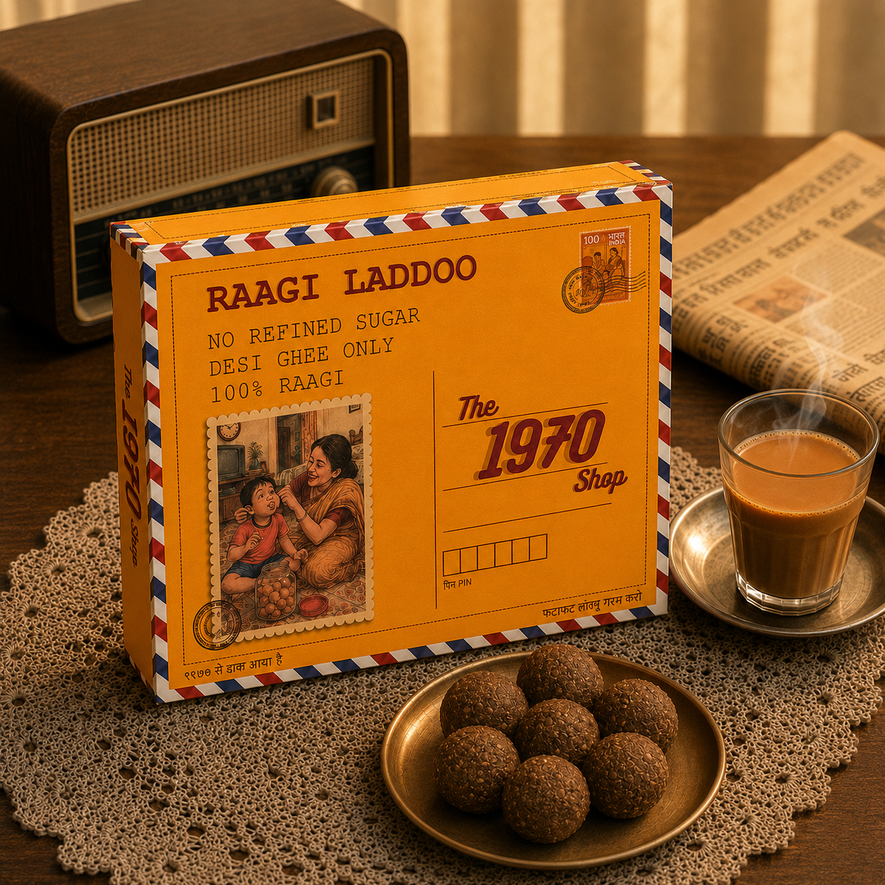 Raagi Millet Laddoo