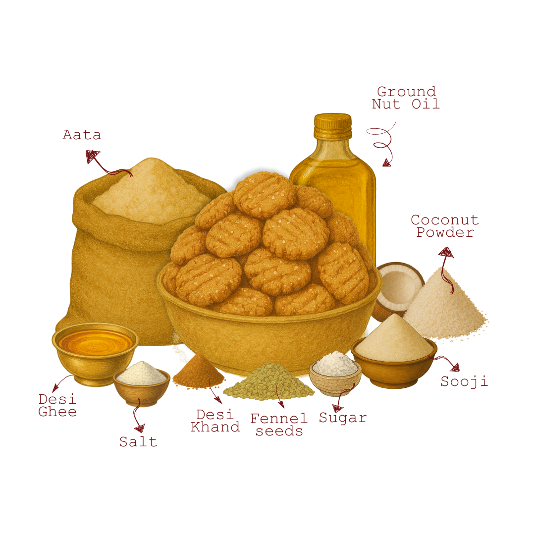 Thekua (Bihari Chhath Sweet)