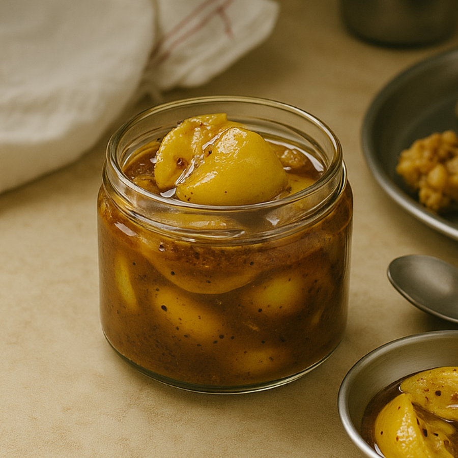 Vrat ka Nimbu Achaar (Fasting Pickle)