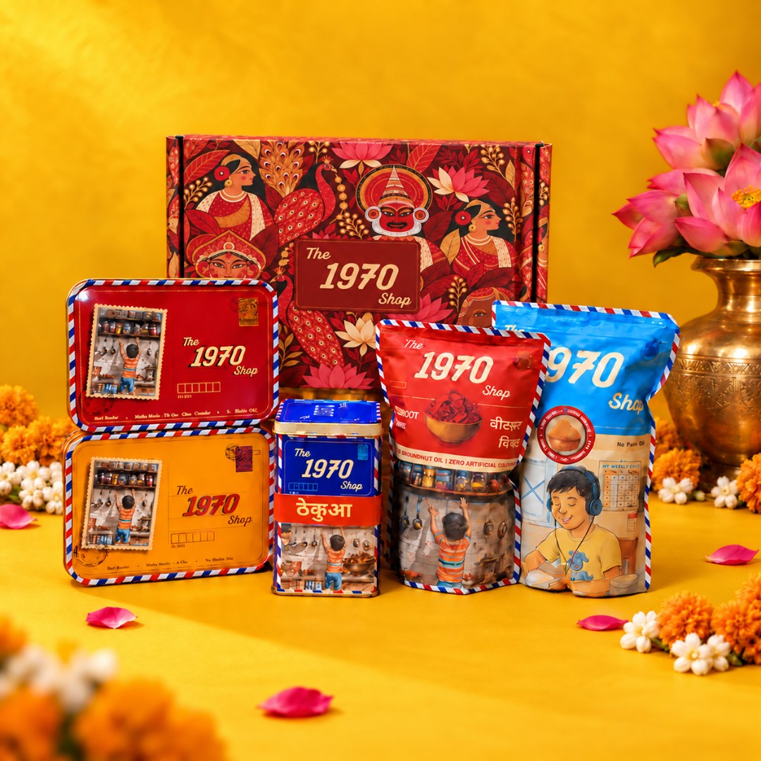 Lokrang Folk Art Box - Aarambh Diwali Gift Hamper