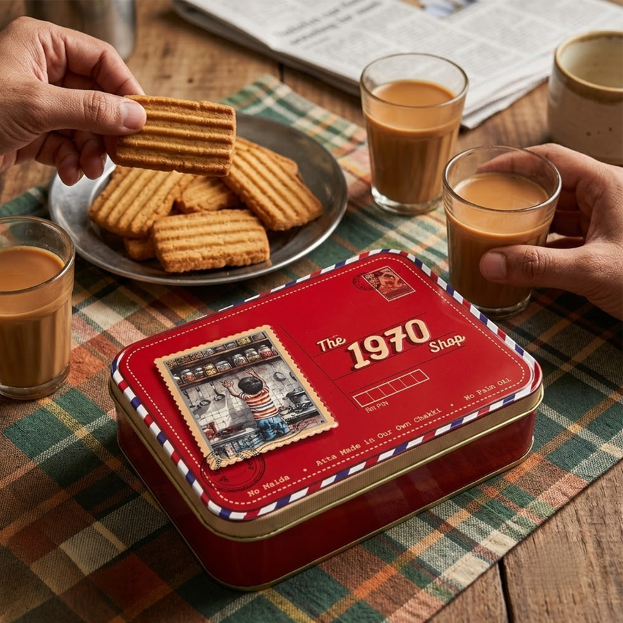 Atta Biscuits (Desi Ghee)