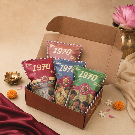 Bhai Ka Chakhna Dabba Rakhi hamper from The 1970 Shop