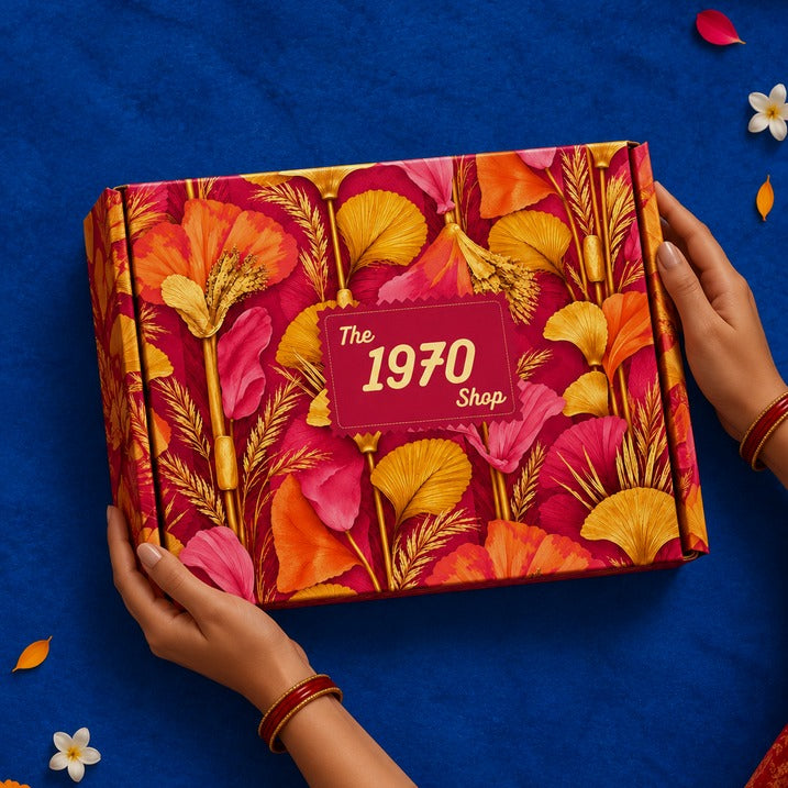 Gulabi Leher Diwali Box - box photo