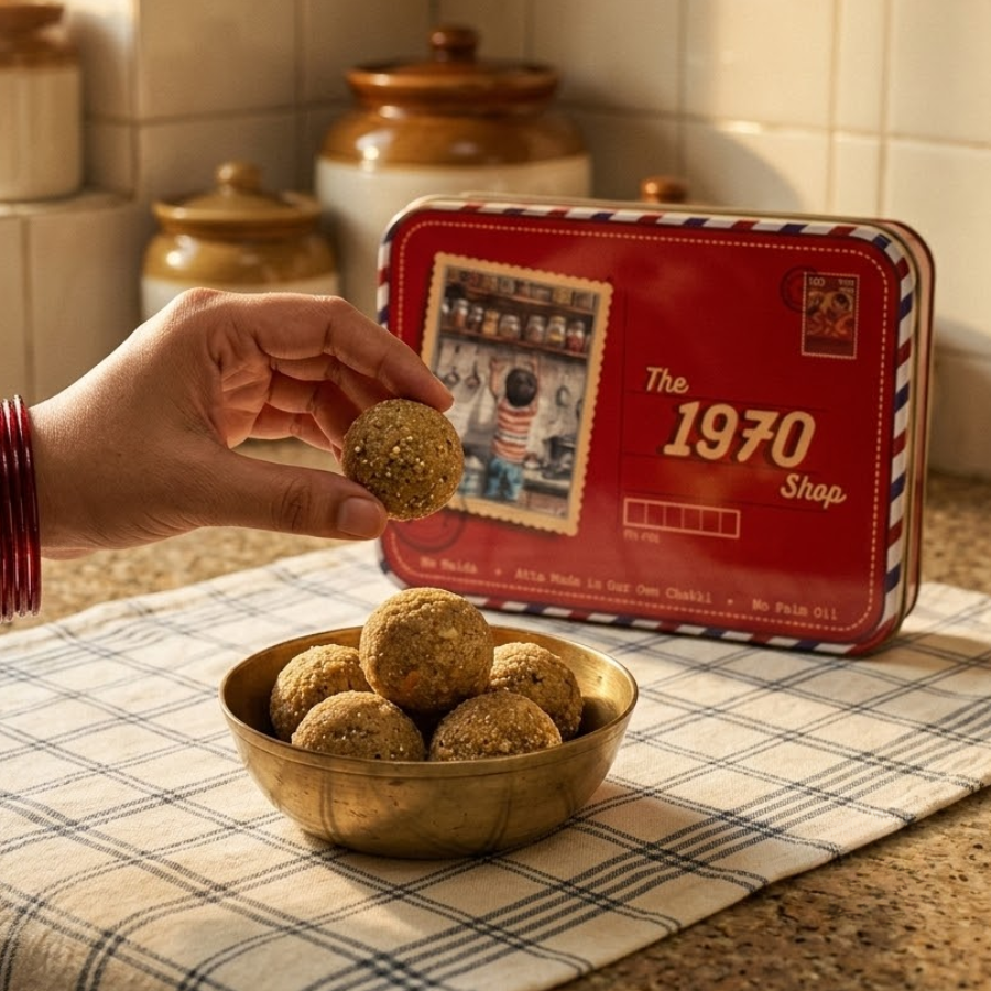 Jowar Millet Laddoo (Desi Ghee)