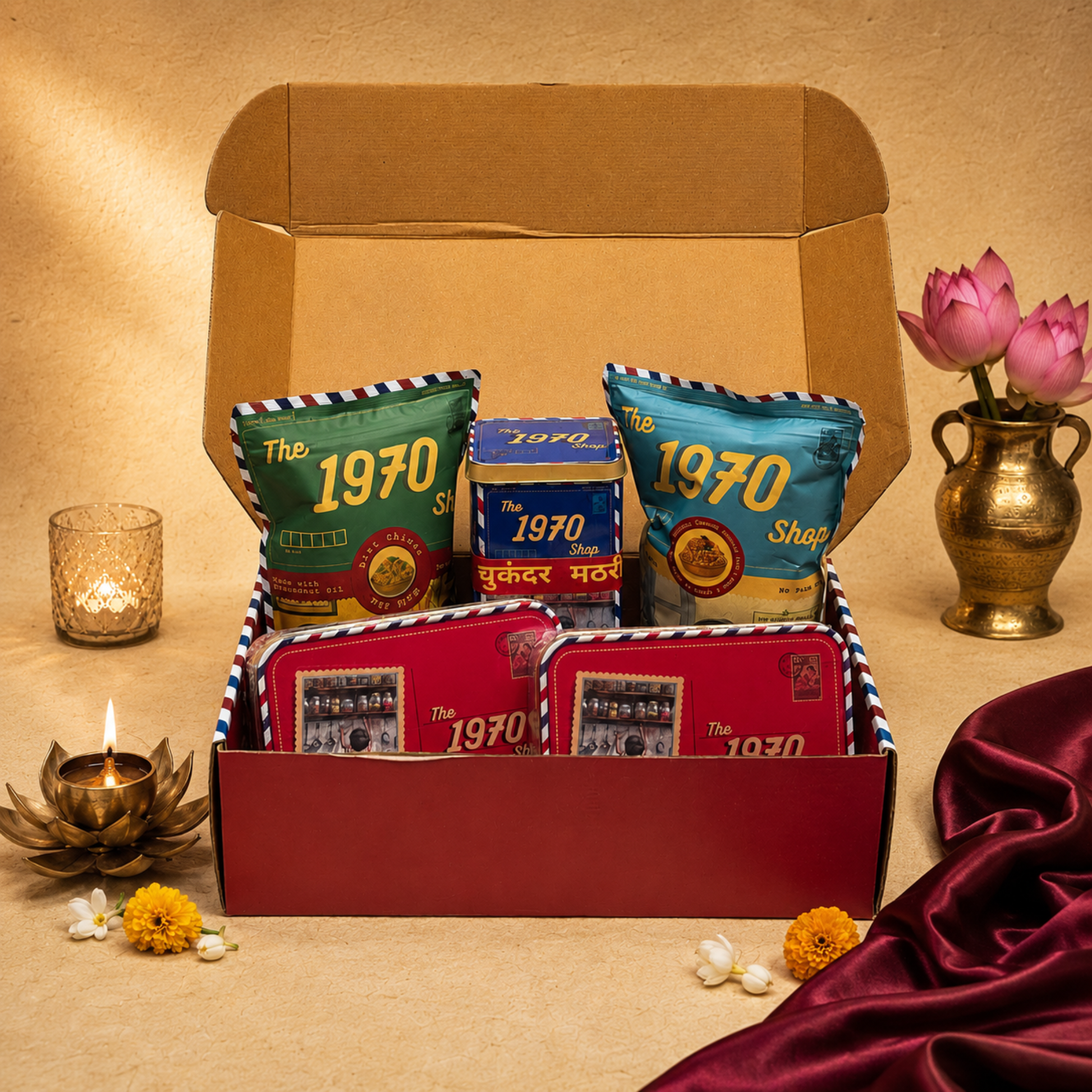 Sehat Bhi, Swaad Bhi Rakhi hamper from The 1970 Shop
