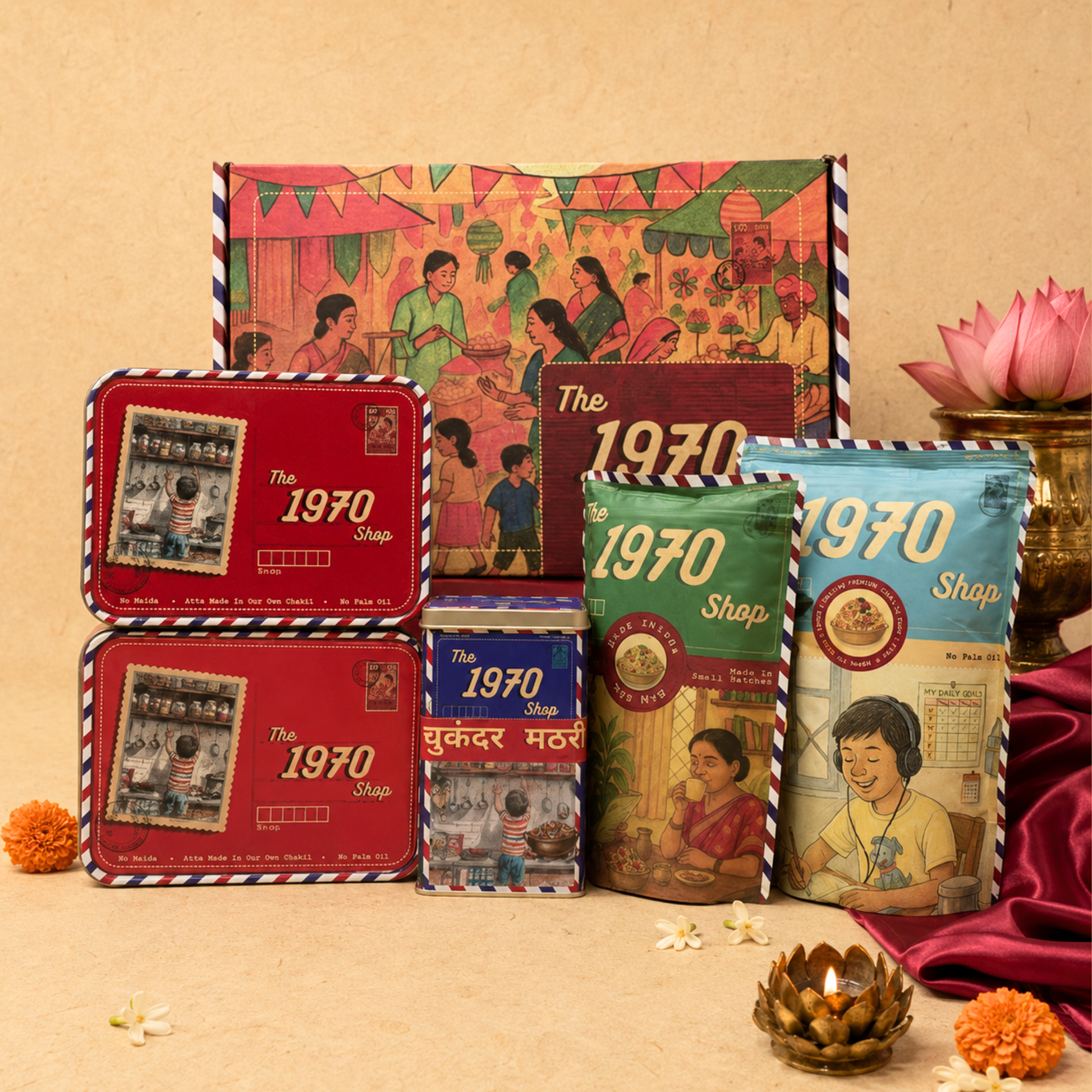 Sehat Bhi, Swaad Bhi Rakhi hamper from The 1970 Shop