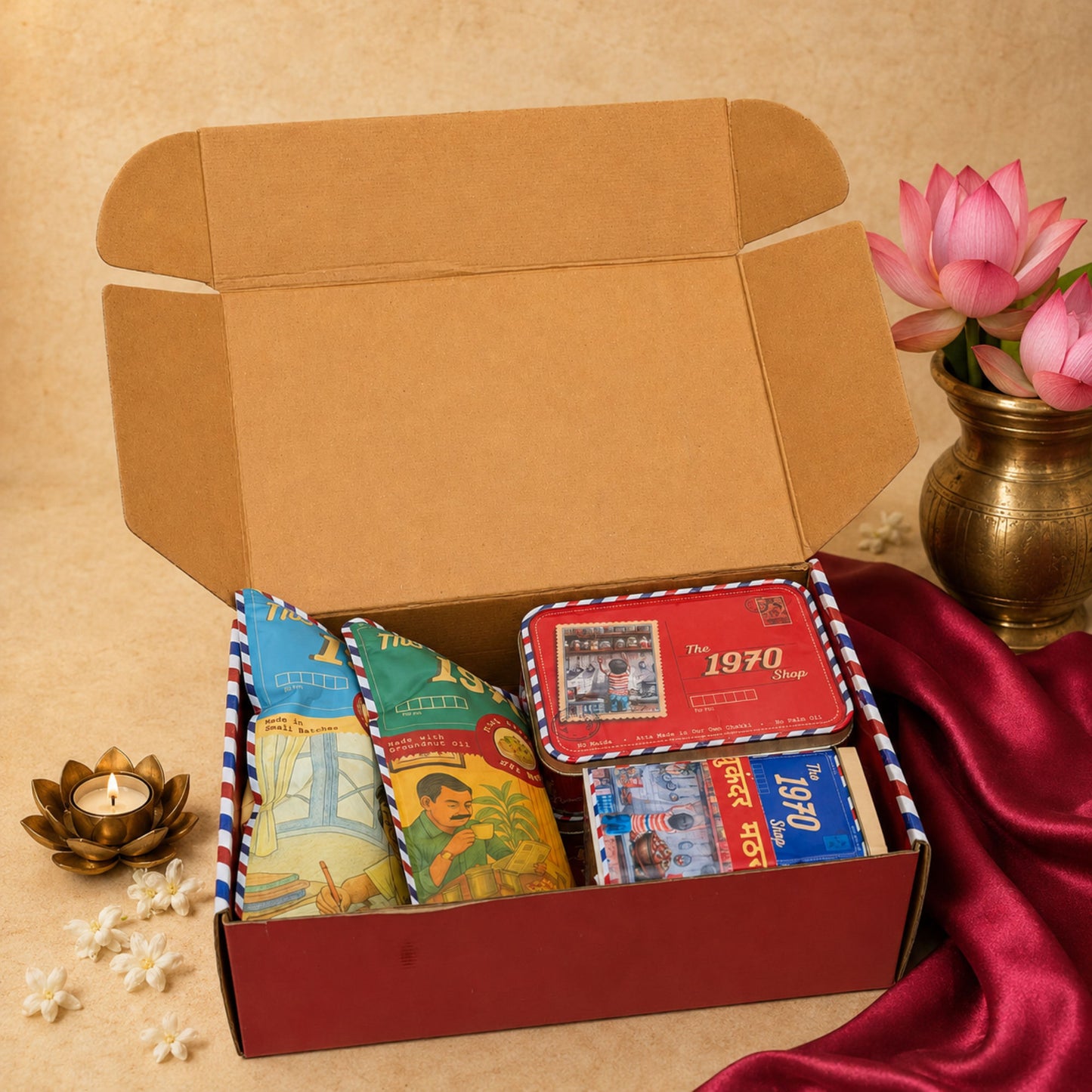 Sehat Bhi, Swaad Bhi Rakhi hamper from The 1970 Shop