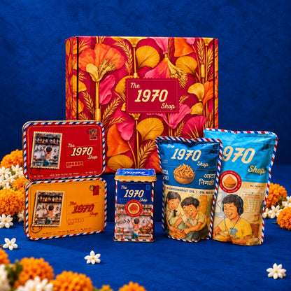 Gulabi Leher Diwali Box - Indian Tradition Diwali Gift Hamper
