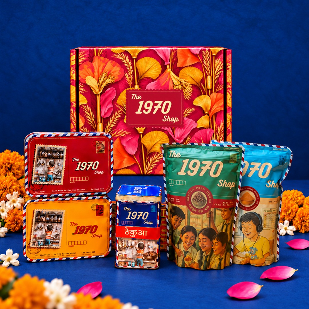 Gulabi Leher Diwali Box - Tyohaar Jumbo Diwali Gift Hamper
